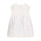 Set bebe Guess pentru fetita cu rochita cu buline si chilotei