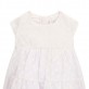 Set bebe Guess pentru fetita cu rochita cu buline si chilotei