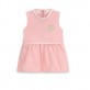 Set bebe Guess pentru fetita cu rochita si chilotei cu emblema logo