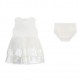 Set bebe Guess pentru fetita cu fusta stratificata si chilotei
