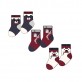 Set bebe Guess unisex 3 perechi de sosete cu logo