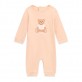 Salopeta bebe Guess unisex cu logo cu ursulet