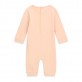 Salopeta bebe Guess unisex cu logo cu ursulet