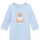 Salopeta bebe Guess unisex cu logo cu ursulet