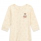 Salopeta bebe Guess unisex cu print si logo cu ursulet Salopeta bebe Guess unisex cu print si logo cu ursulet