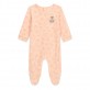 Salopeta bebe Guess unisex cu print si logo cu ursulet Salopeta bebe Guess unisex cu print si logo cu ursulet