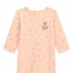 Salopeta bebe Guess unisex cu print si logo cu ursulet Salopeta bebe Guess unisex cu print si logo cu ursulet