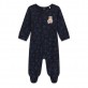 Salopeta bebe Guess unisex cu print si logo cu ursulet Salopeta bebe Guess unisex cu print si logo cu ursulet