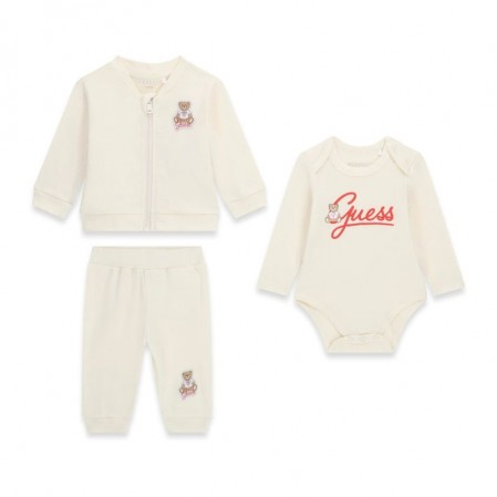 Set bebe Guess unisex din 3 piese