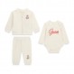 Set bebe Guess unisex din 3 piese Set bebe Guess unisex din 3 piese