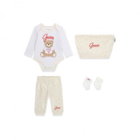 Set bebe Guess unisex din 4 piese
