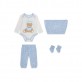 Set bebe Guess unisex din 4 piese