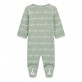 Salopeta bebe Guess unisex cu print inscriptii