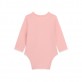 Body bebe cu maneca lunga Guess unisex cu logo