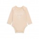 Body bebe cu maneca lunga Guess unisex cu logo