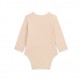 Body bebe cu maneca lunga Guess unisex cu logo