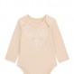 Body bebe cu maneca lunga Guess unisex cu logo