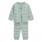 Set bebe cu maneca lunga Guess unisex cu print si logo 