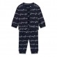 Set bebe cu maneca lunga Guess unisex cu print si logo 