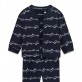 Set bebe cu maneca lunga Guess unisex cu print si logo 