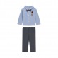 Set bebe Guess pentru baiat cu camasa si pantaloni Set bebe Guess pentru baiat cu camasa si pantaloni