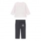 Set bebe Guess pentru baiat cu bluza si pantaloni