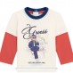Set bebe Guess pentru baiat bluza cu print cu ursulet si pantaloni 