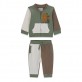 Set sport copii Guess pentru baiat cu hanorac cu fermoar si pantaloni Set sport copii Guess pentru baiat cu hanorac cu fermoar si pantaloni
