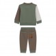 Set sport copii Guess pentru baiat cu hanorac cu fermoar si pantaloni Set sport copii Guess pentru baiat cu hanorac cu fermoar si pantaloni