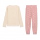 Set pijama copii Guess pentru fata bluza cu maneca lunga si pantaloni