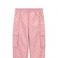 Pantaloni sport copii Guess pentru fata cu buzunare cargo 