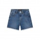 Pantaloni scurti denim copii Guess pentru fata cu efect stralucitor