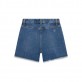Pantaloni scurti denim copii Guess pentru fata cu efect stralucitor