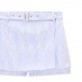 Fusta pantaloni copii Guess pentru fata oxford dantela in dungi