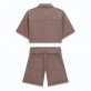 Set copii Guess pentru fata camasa cu maneca scurta pantaloni scurti