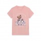 Pijama copii Guess pentru fata tricou maneca scurta si pantaloni lungi