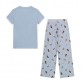 Pijama copii Guess pentru fata tricou maneca scurta si pantaloni lungi