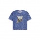 Tricou copii Guess pentru fata cu imprimeu logo si inscriptie