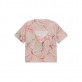 Tricou copii Guess pentru fata cu imprimeu logo si inscriptie