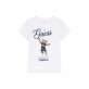 Tricou copii Guess pentru fata cu imprimeu de ursulet