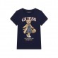 Tricou copii Guess pentru fata cu imprimeu de ursulet