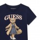 Tricou copii Guess pentru fata cu imprimeu de ursulet