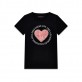 Tricou copii cu maneca scurta Guess pentru fata cu inscriptie