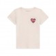 Tricou copii cu maneca scurta Guess pentru fata cu logo si pietricele