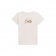 Tricou copii cu maneca scurta Guess pentru fata cu inscriptie logo