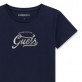 Tricou copii cu maneca scurta Guess pentru fata cu inscriptie logo