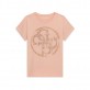 Tricou copii cu maneca scurta Guess pentru fata cu logo mare frontal