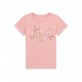 Tricou copii cu maneca scurta Guess pentru fata cu logo si fluturi
