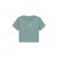 Tricou copii Guess pentru fata cambrat cu logo si fluture