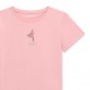 Tricou copii cu maneca scurta Guess pentru fata cambrata cu logo